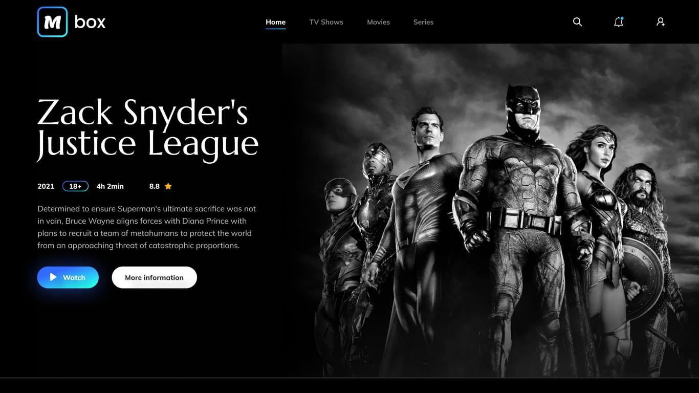 Online TV preview